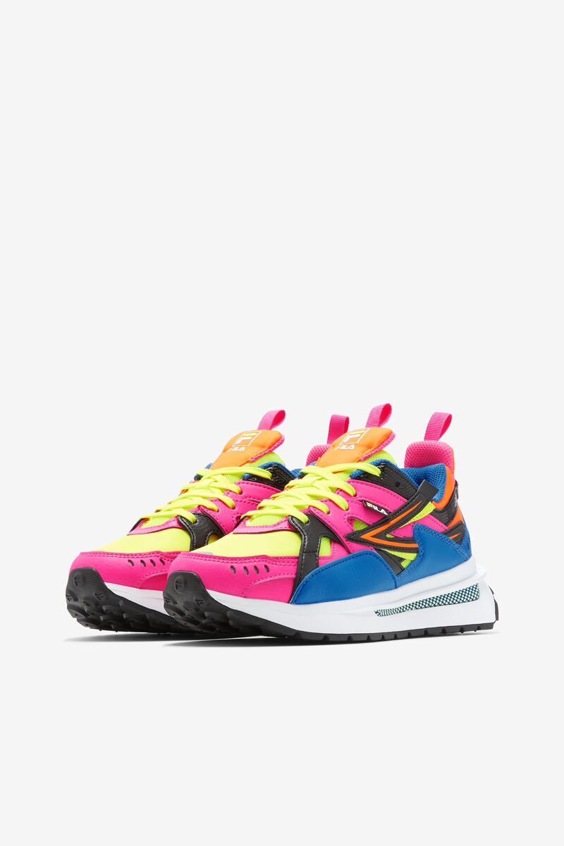 Fila Sandenal Yellow / Pink / Blue | JylwrD6Mz7D