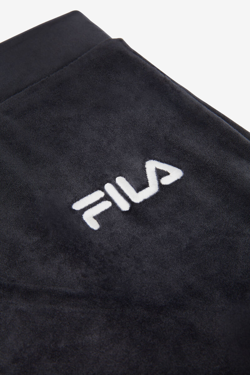 Fila Sara Velour Jogger Black | Ju9mEh6jNBJ