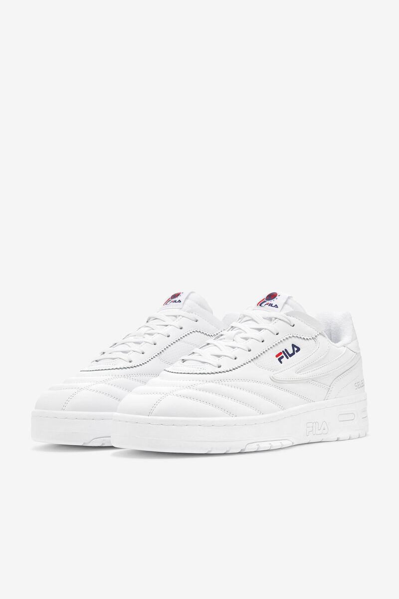 Fila Selecta Tennis Shoe | Fila White / Navy / Red | XJnZrDOj1xC