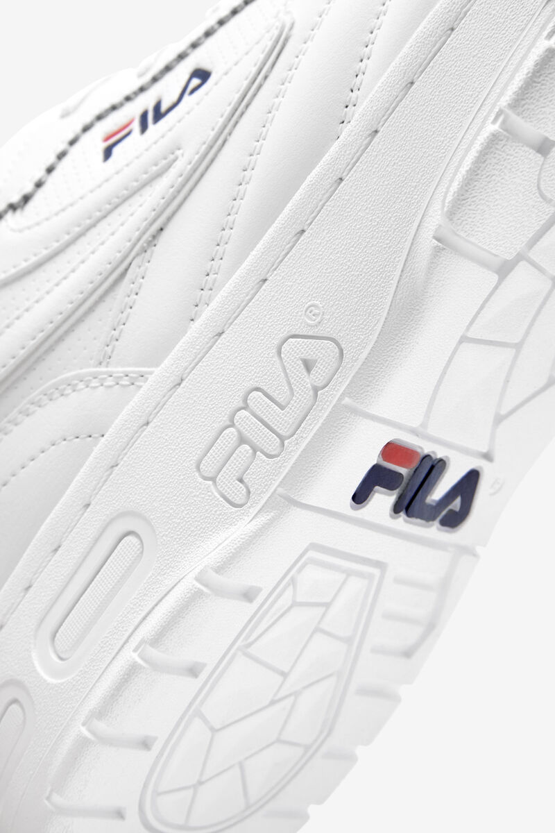 Fila Selecta Tennis Shoe | Fila White / Navy / Red | XJnZrDOj1xC