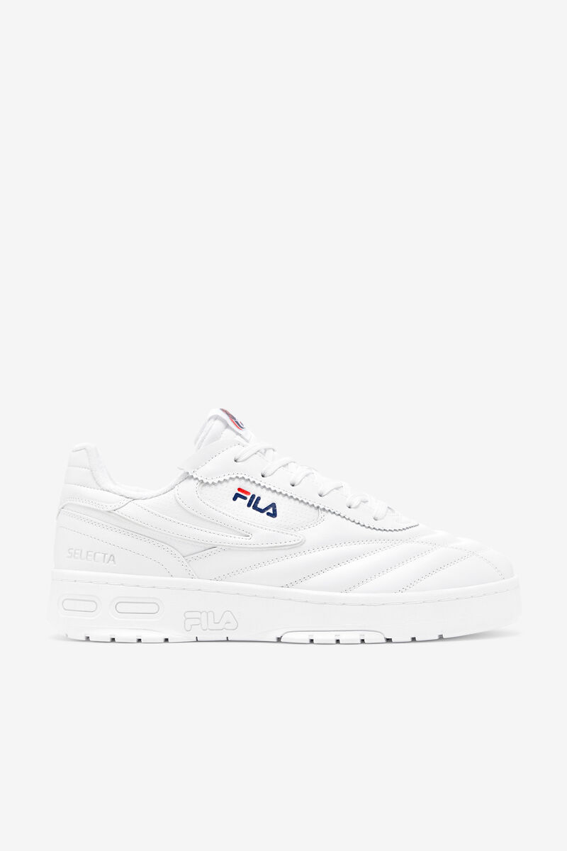 Fila Selecta Tennis Shoe | Fila White / Navy / Red | XJnZrDOj1xC