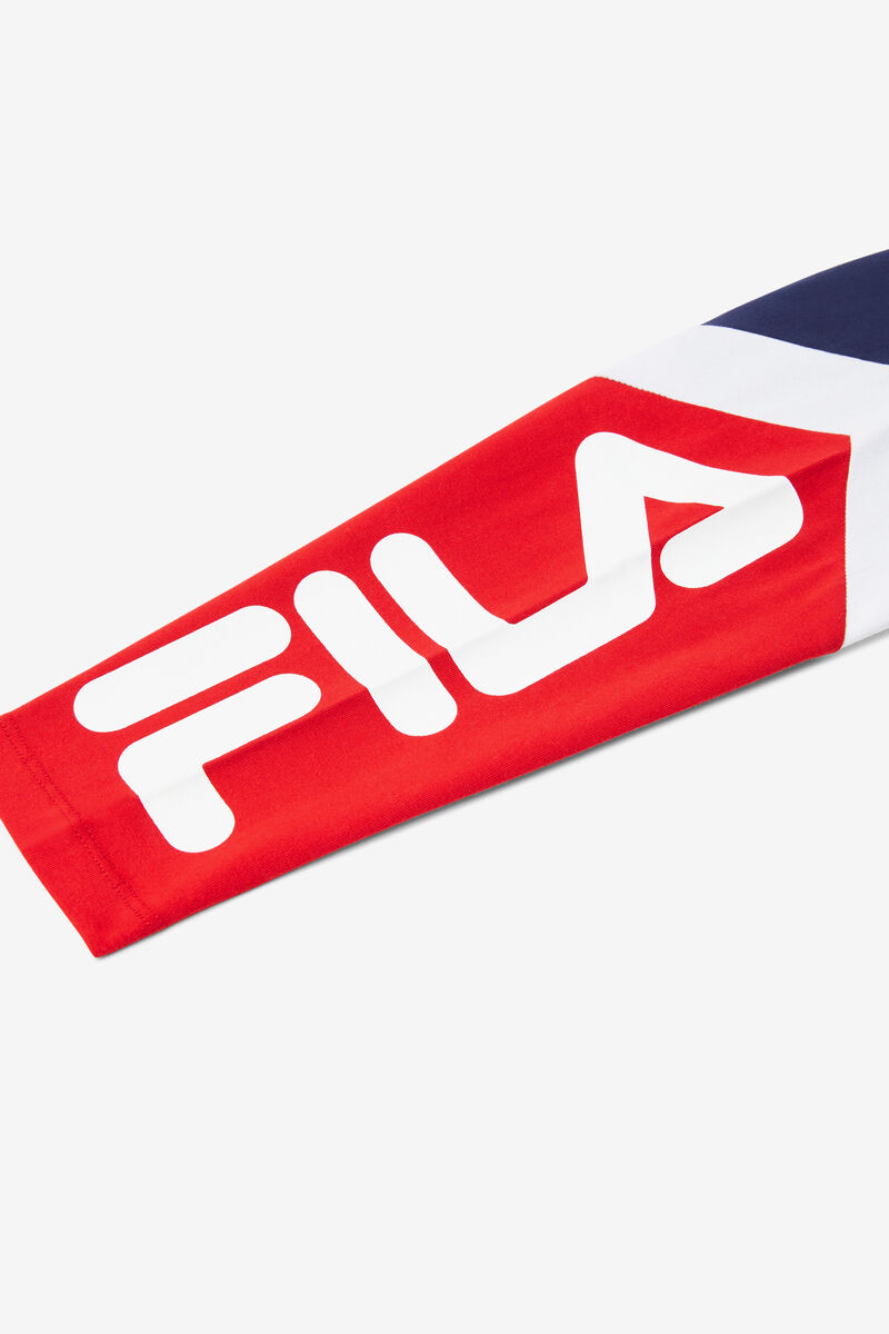 Fila Sia High Rise Legging Navy / Red / White | YKf5zVebSPg