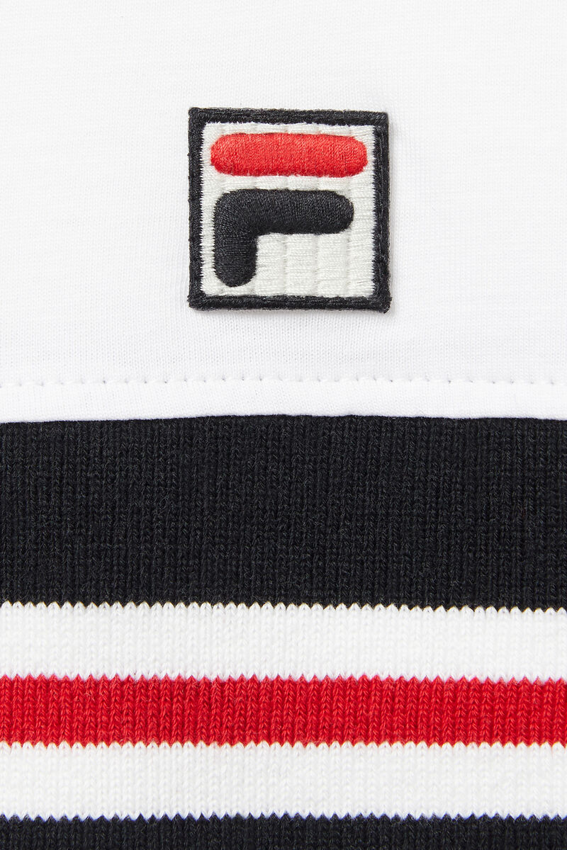 Fila Silver White / Black / Red | 3RzQi4byIBr