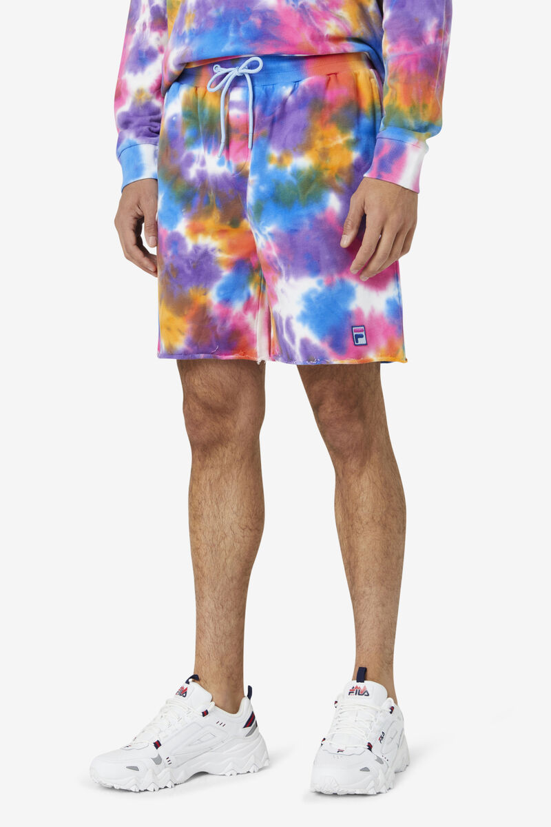 Fila Sloan Tie Dye Shorts Multicolor | AEbrqWWWkPg