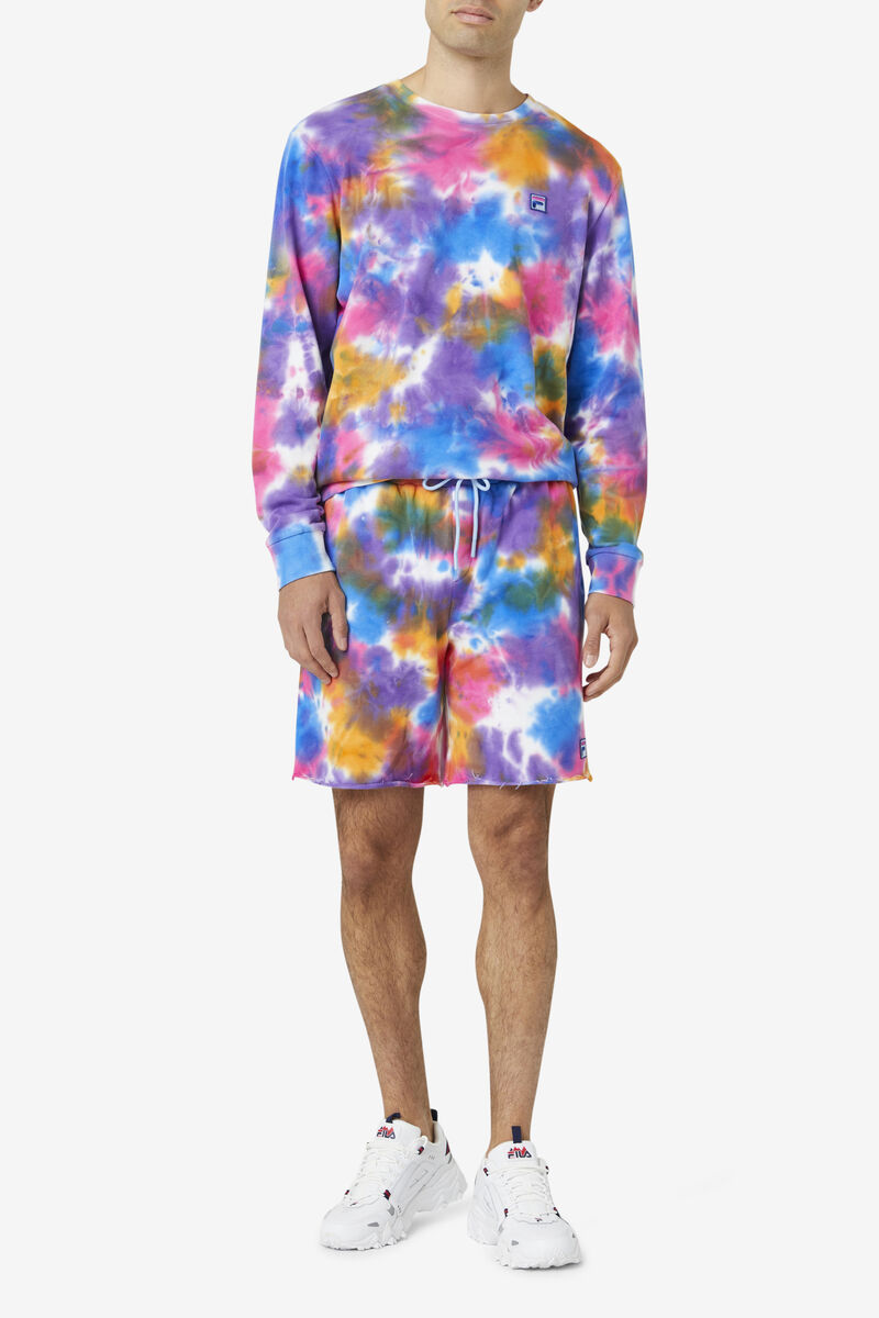 Fila Sloan Tie Dye Shorts Multicolor | AEbrqWWWkPg