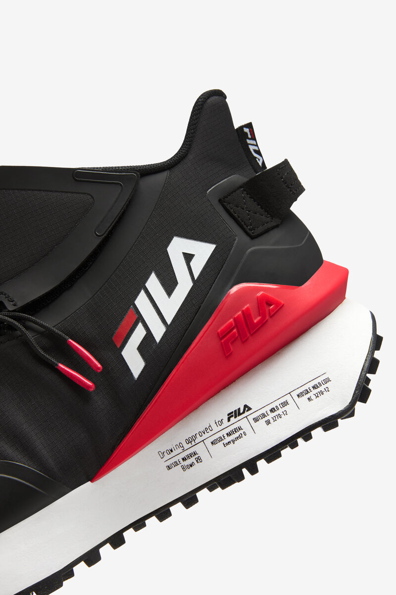 Fila Space Runner Black / Red / White | ICGkFFXQLbm