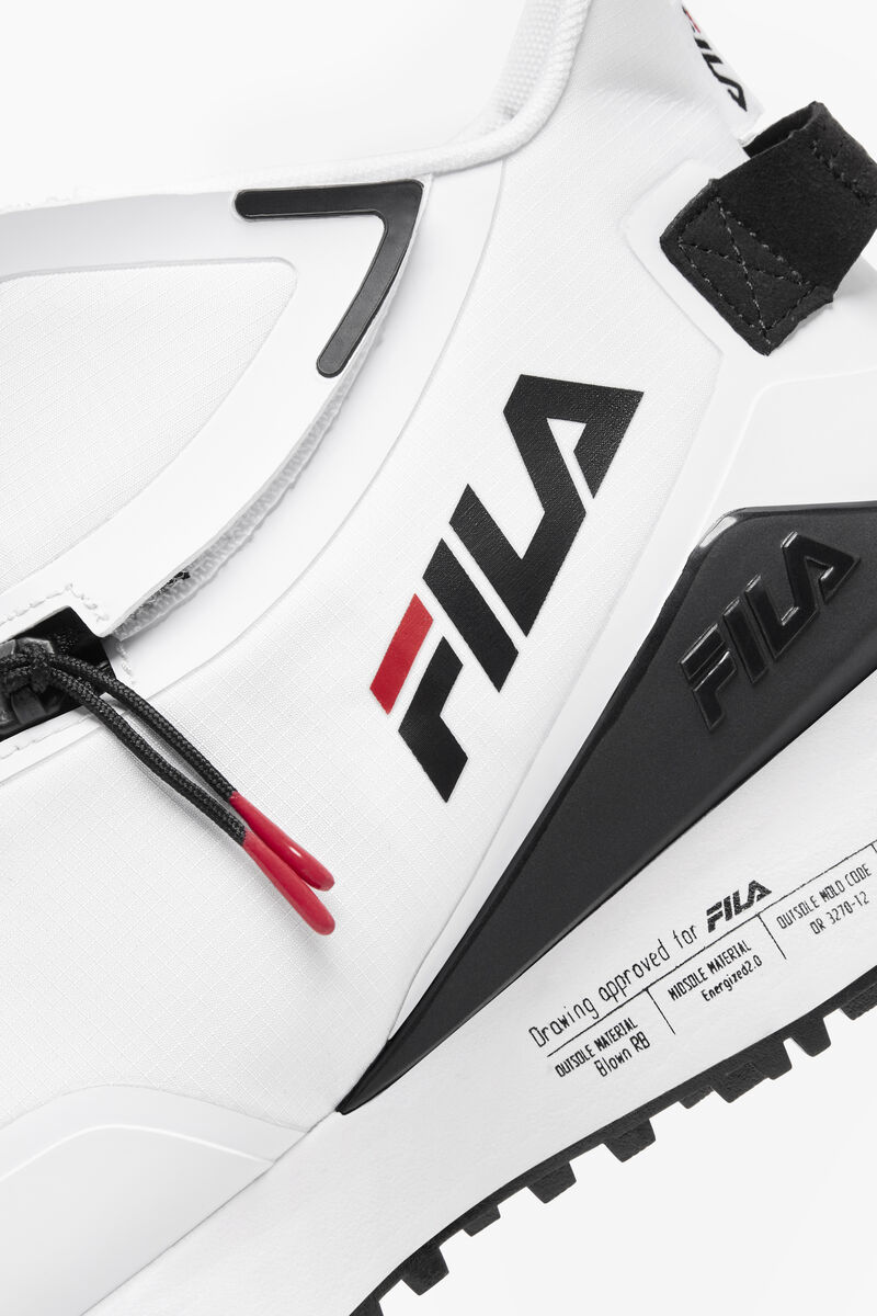 Fila Space Runner White / Black / Red | o2Ox1MMS6uU