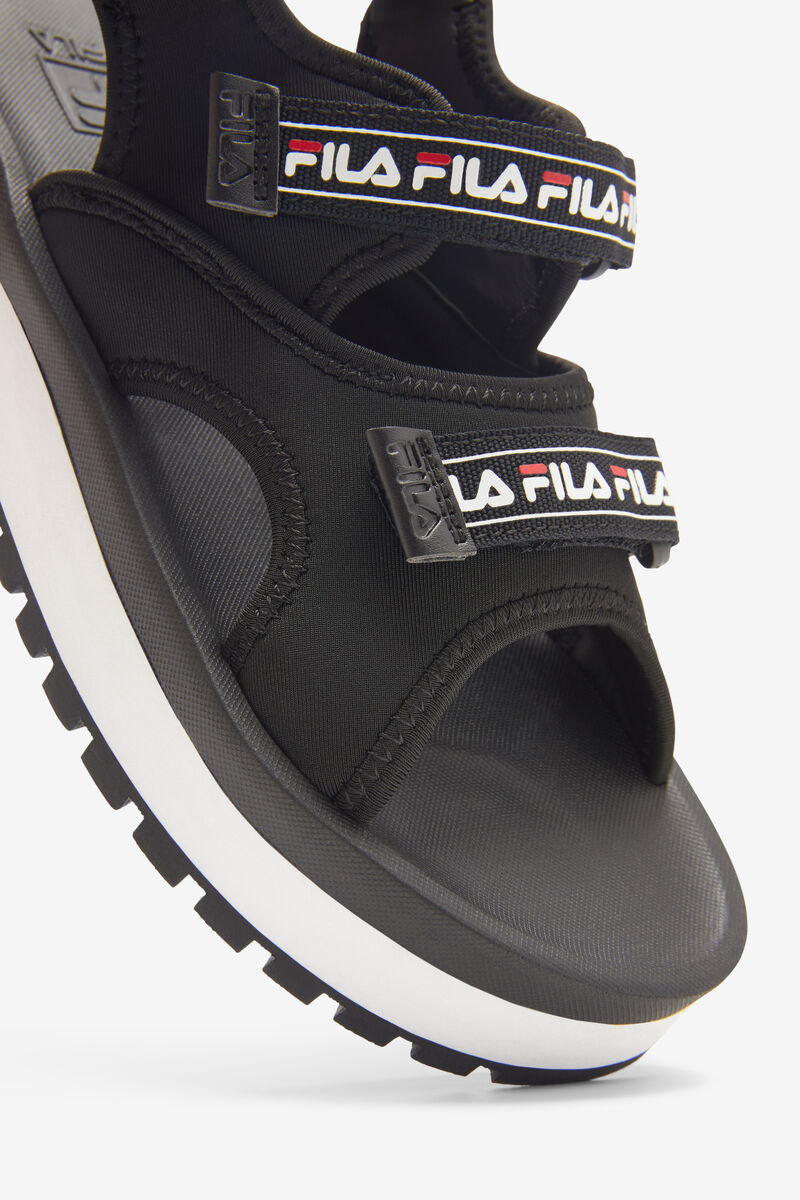 Fila Spot Eva Sandal Black / Red / White | cHCjsDqSwot