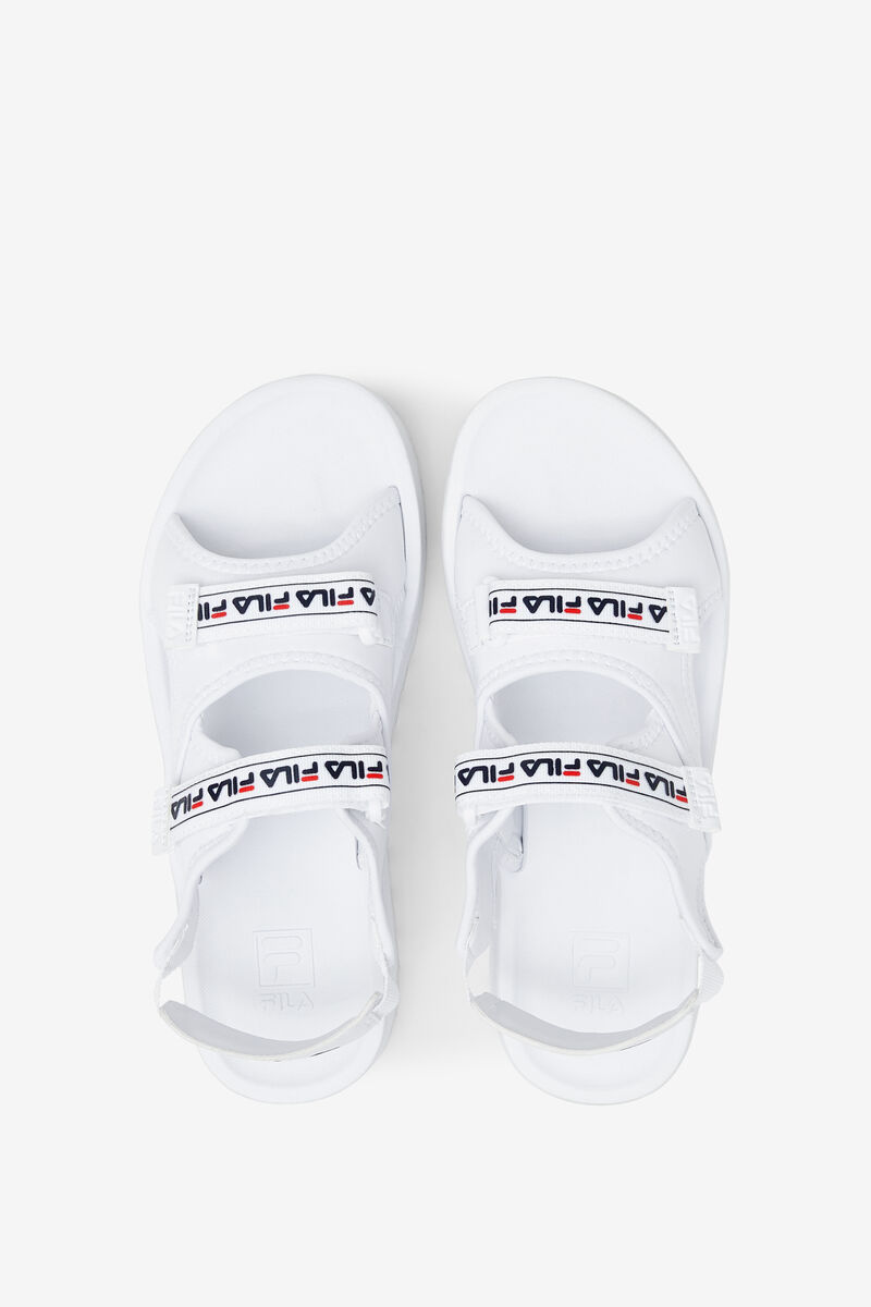 Fila Spot Eva Sandal White / Navy / Red | fdYxPHPNiPP