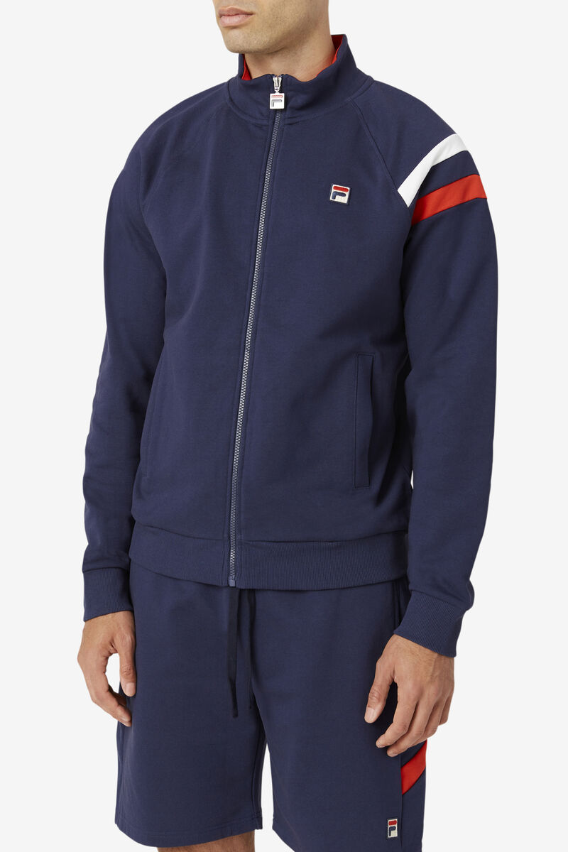 Fila Stance Track Jacket Navy | JWbLzVx5hVN