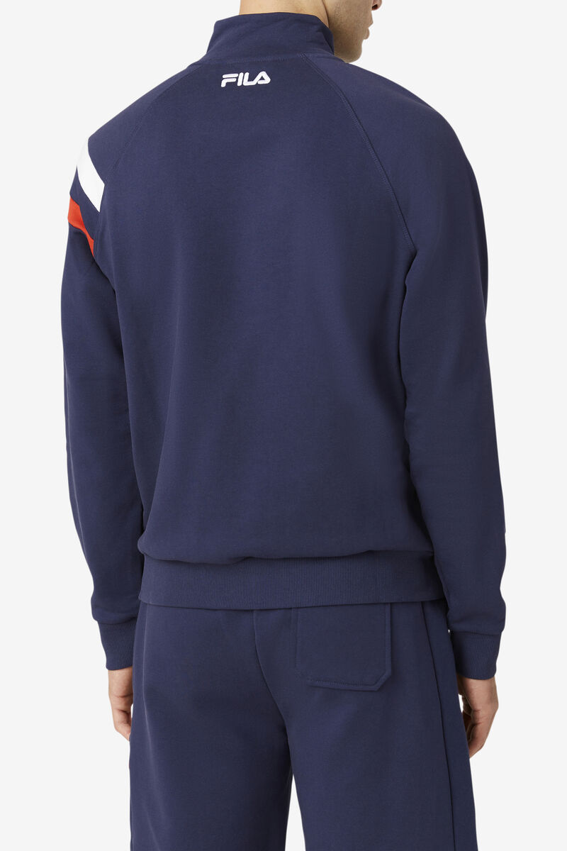 Fila Stance Track Jacket Navy | JWbLzVx5hVN