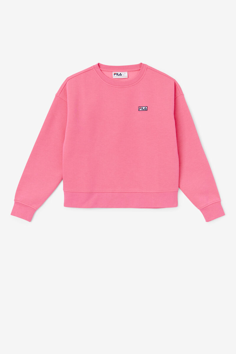 Fila Stina Crew Pink | RWgvQopp8ay