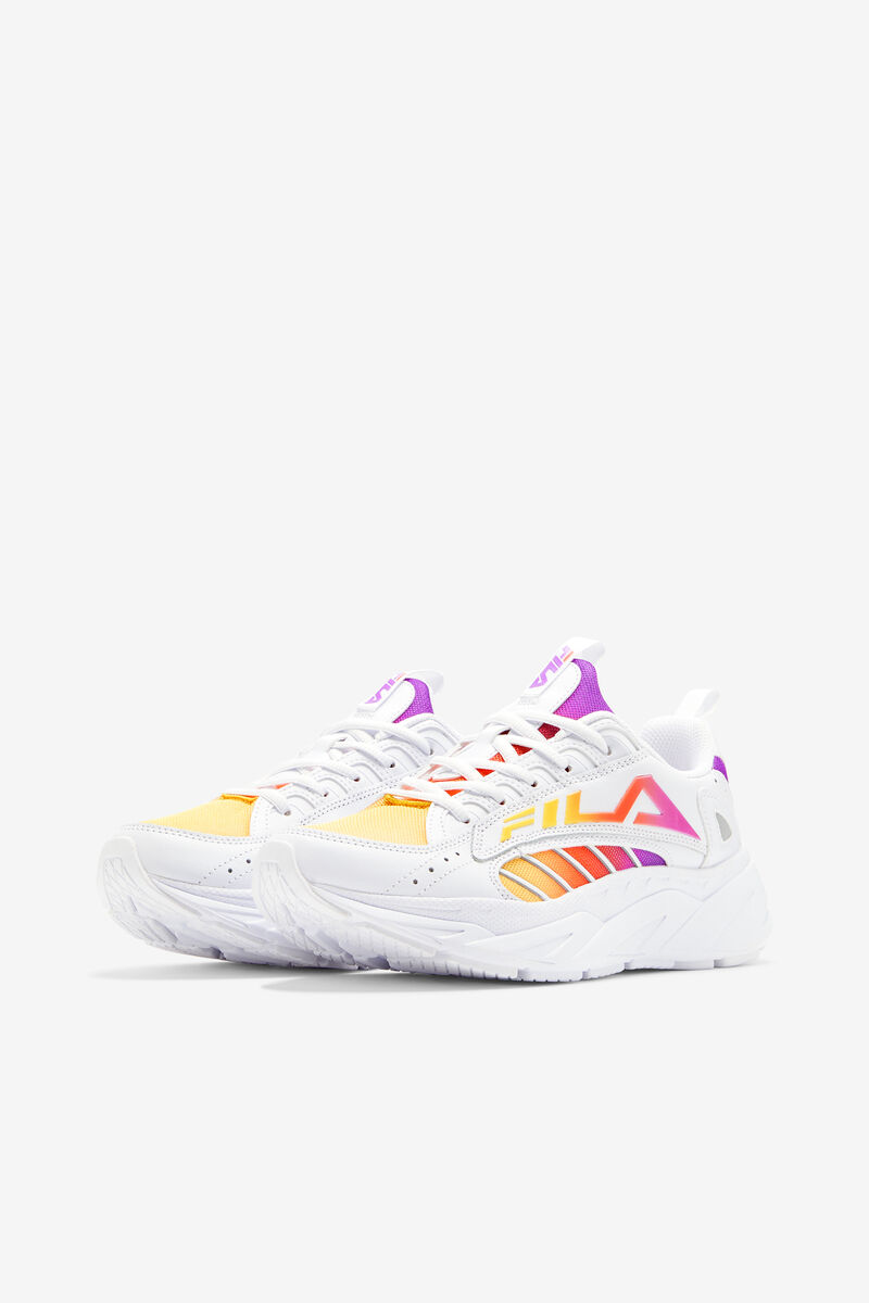 Fila Surefire White / Purple Green Flower / Red | 8wroaYd7QcJ