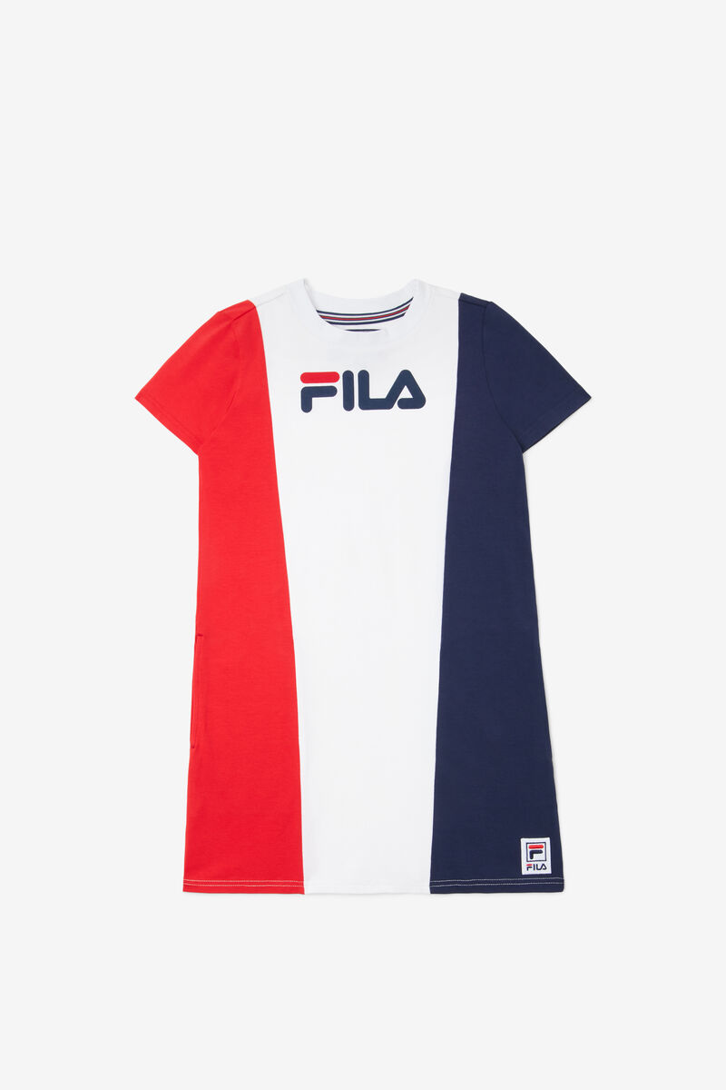 Fila T-shirt Dress Navy | 7W6h7PDYRjh