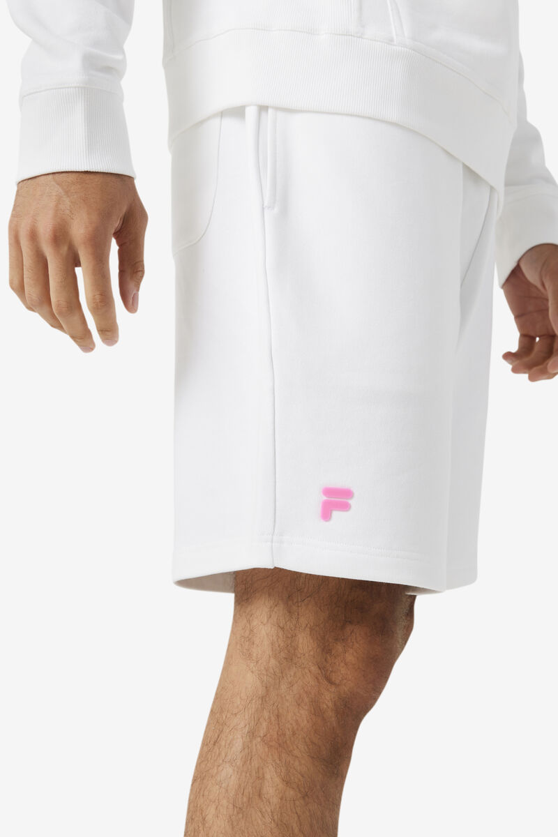 Fila Taylor Short White / Pink | ChtF9ZYp4Wu