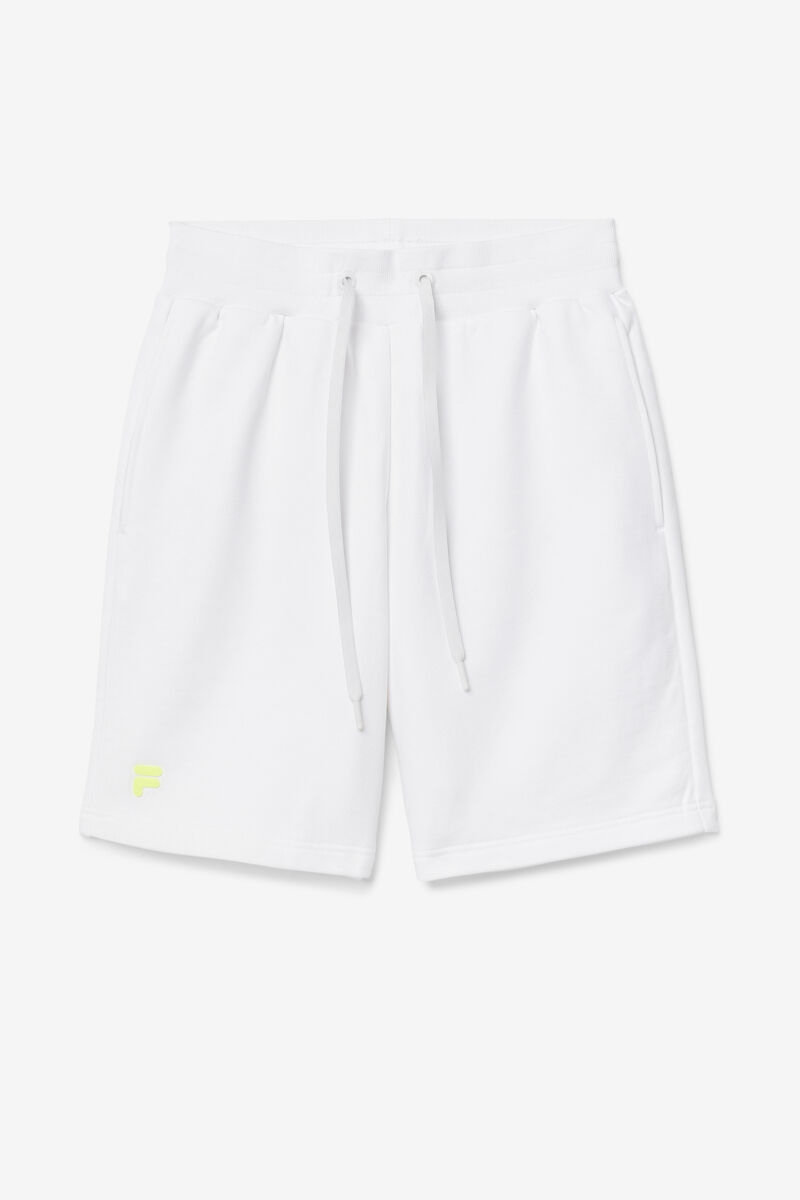 Fila Taylor Short White / Yellow | CaINTAi3DJl