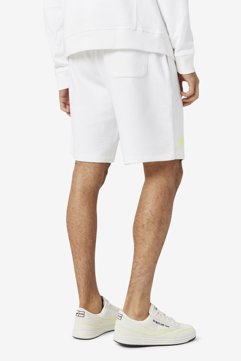 Fila Taylor Short White / Yellow | DxOMebR9plI