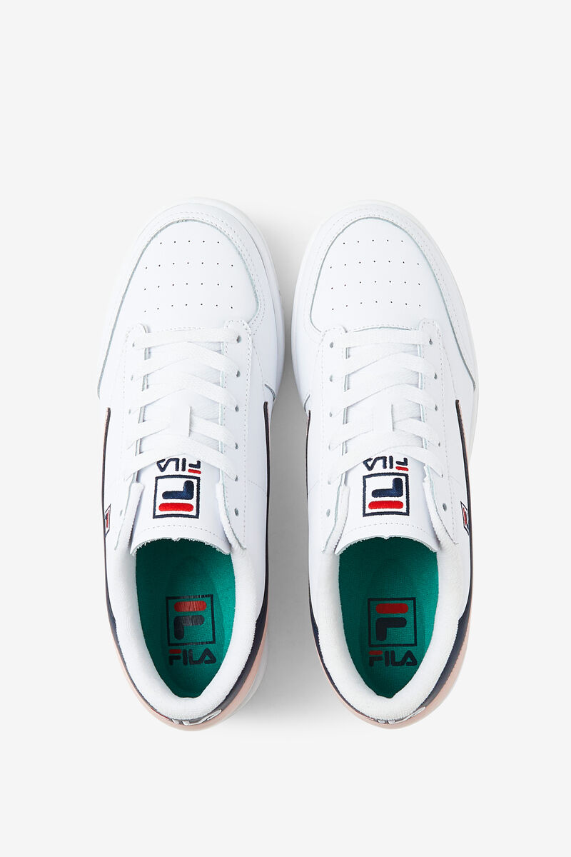 Fila Tennis 88 Classic Sneaker | Fila White / Navy / Pink | Ath5TYxDmEH