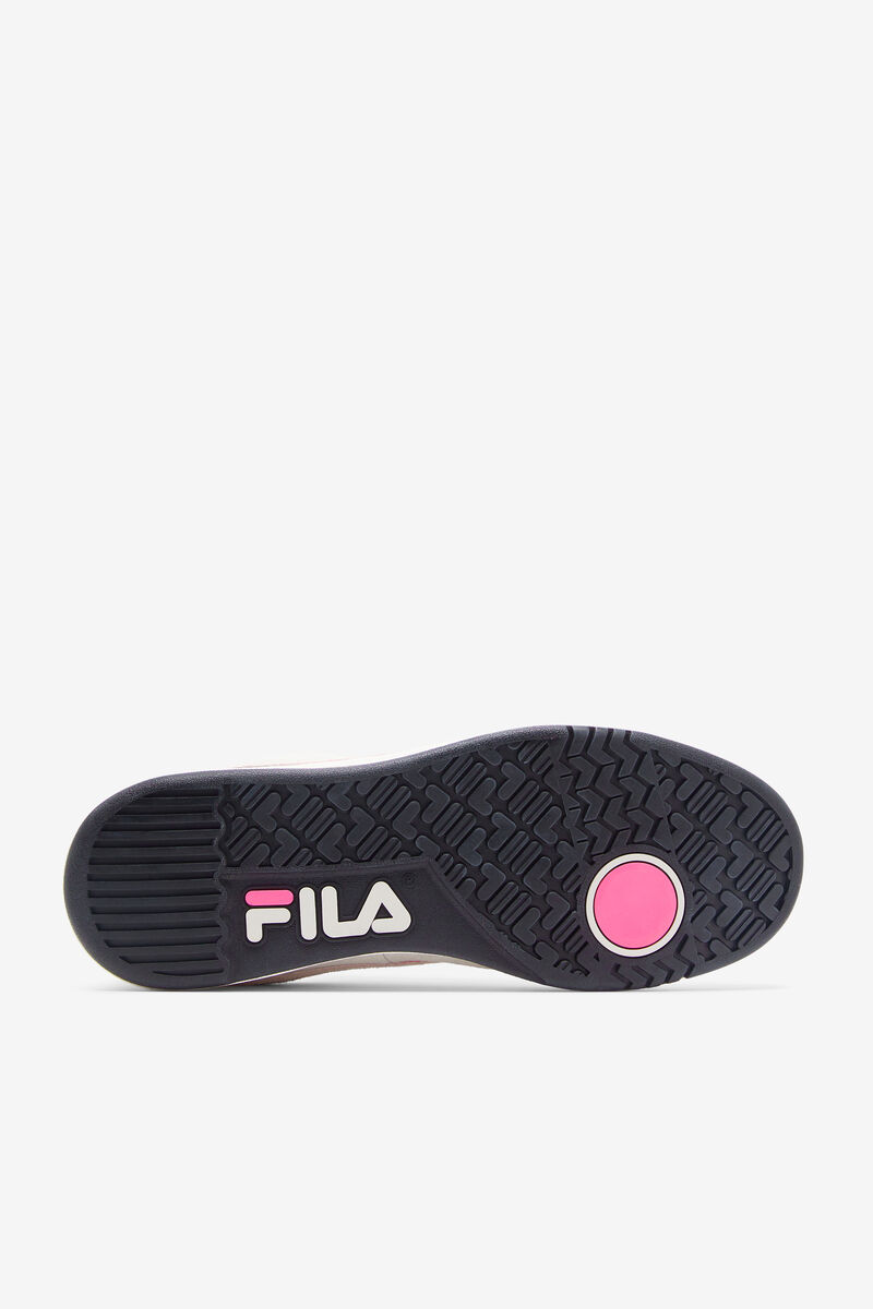 Fila Tennis 88 Premium X Msgm Designer Sneakers | Fila White / Black / Pink | 1smngtIawJr