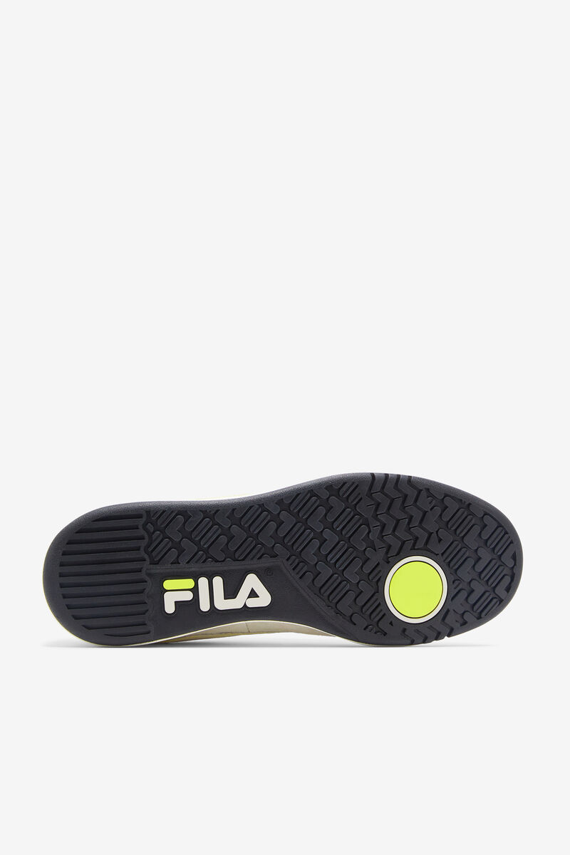 Fila Tennis 88 Premium X Msgm Designer Sneakers | Fila White / Black / Yellow | jCflfaGXbpl