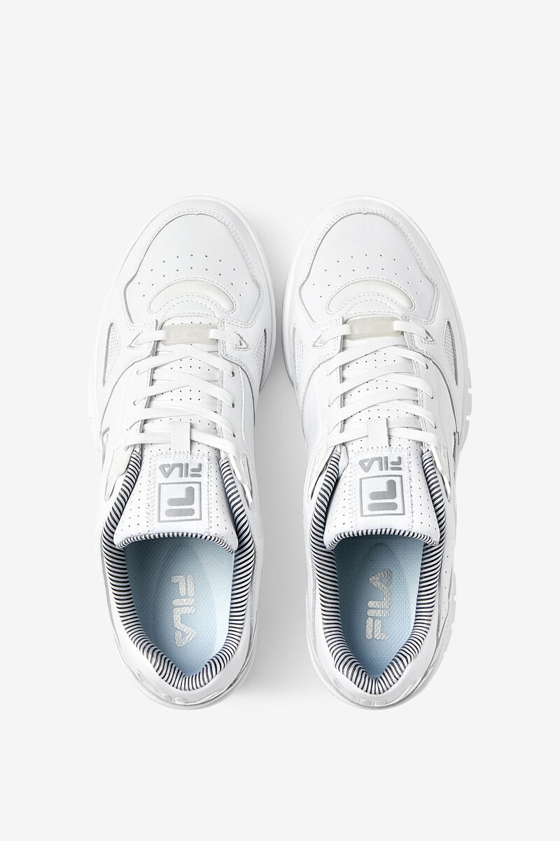 Fila Teratach 600 Low Top Shoes | Fila White / White / Metal Silver | eJ61l9n2Umo