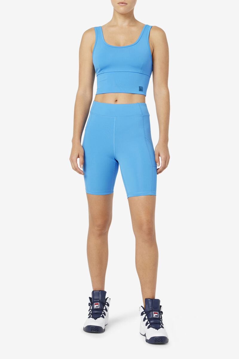 Fila Tiana Bike Short Blue | 7lZ8AUwAwpd