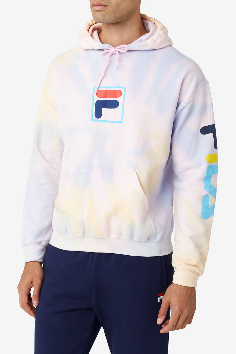 Fila Tie Dye Puff Hoodie Multicolor | MjsaU7CLs8H