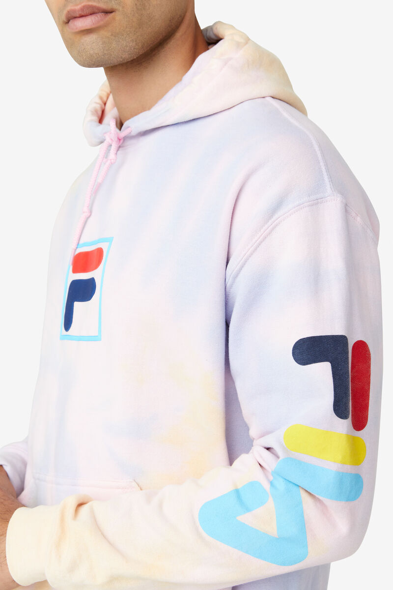 Fila Tie Dye Puff Hoodie Multicolor | byEIwNBsof4