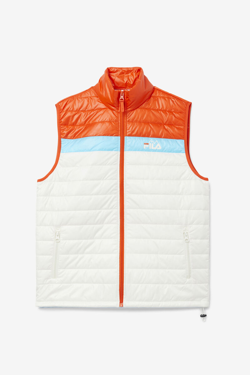 Fila Tri Vest Orange / Blue | d9ASpU66why