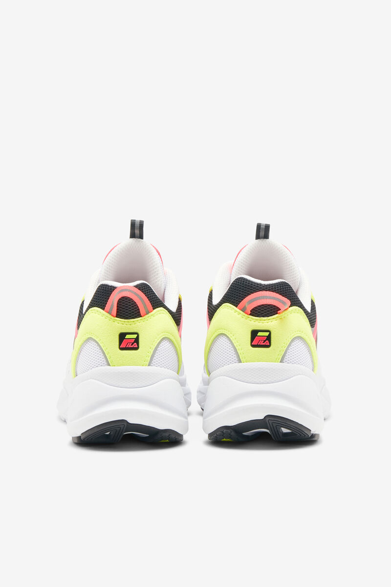 Fila Trigate Plus White / Pink / Yellow | SpA2jaFulk3