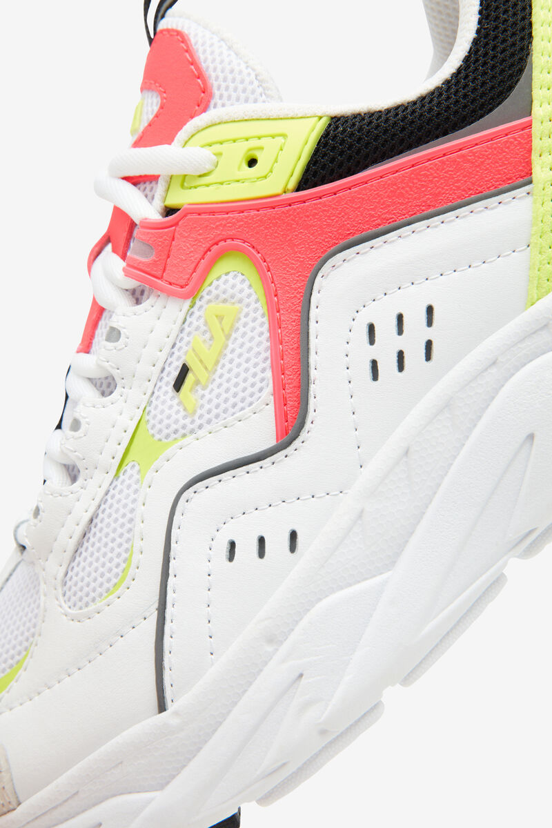 Fila Trigate Plus White / Pink / Yellow | SpA2jaFulk3