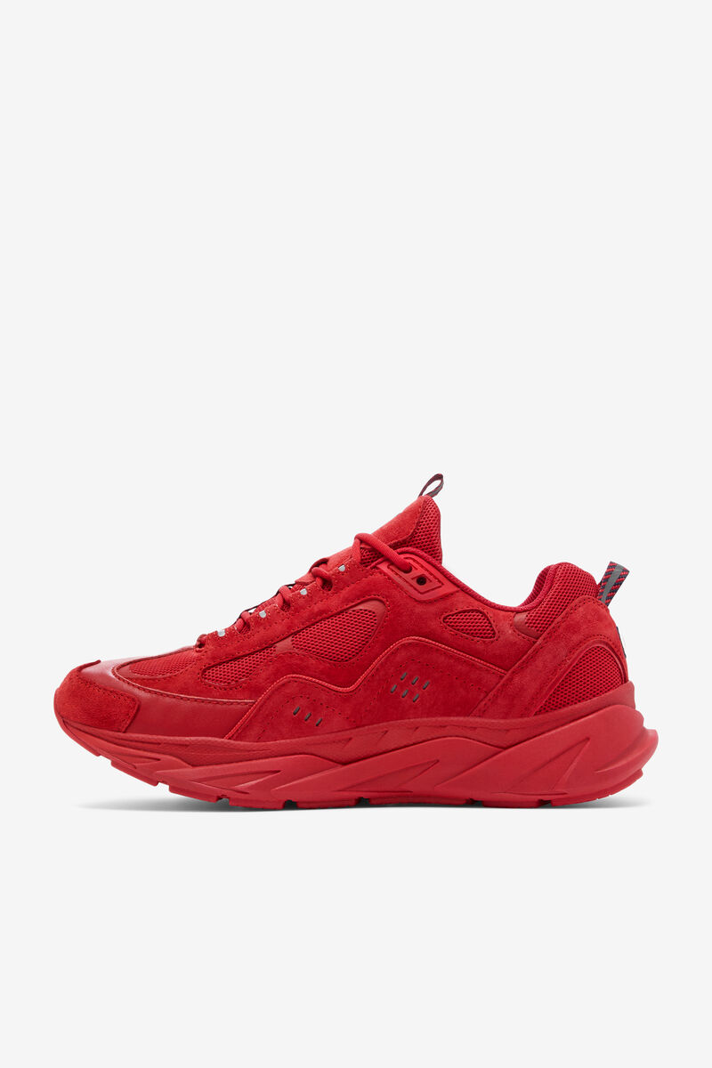 Fila Trigate Red Suede Chunky Sneakers X Brooks Brothers | Fila Red / Red / Red | K2jWZqZpa1V