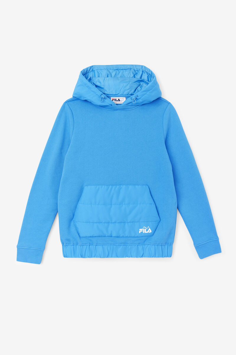 Fila Trinity Hoodie Blue | lAzAuKS3NTx