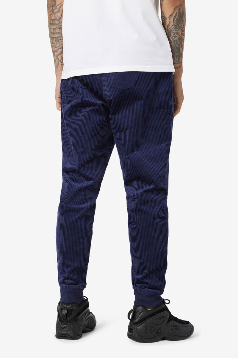 Fila Unnat Cord Joggers Navy | kDBBuGQIrN5