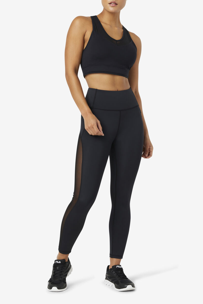 Fila Uplift Racerback Bra Top Black | kldz3OX5jML