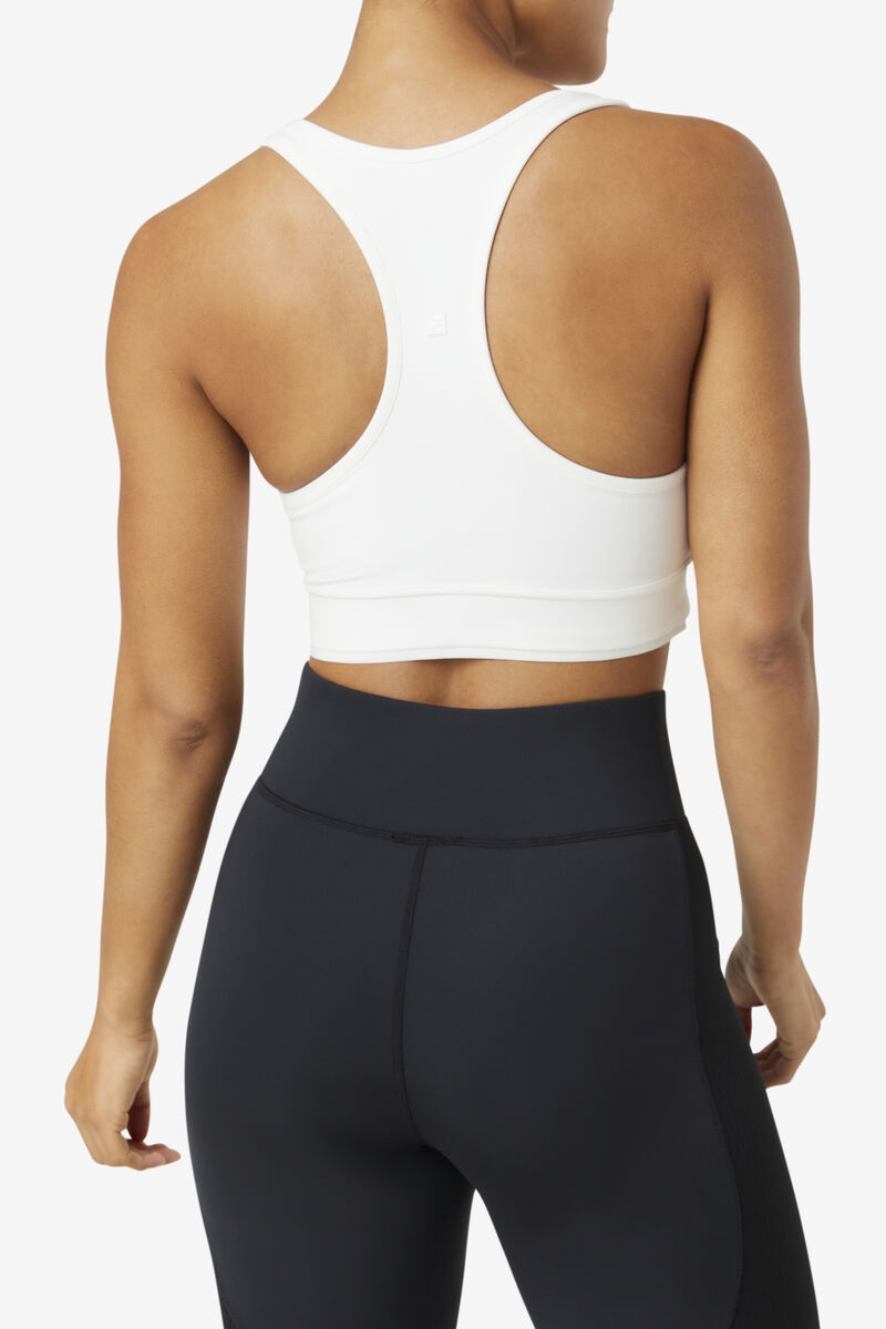 Fila Uplift Racerback Bra Top White | lpmXxFJpJPQ