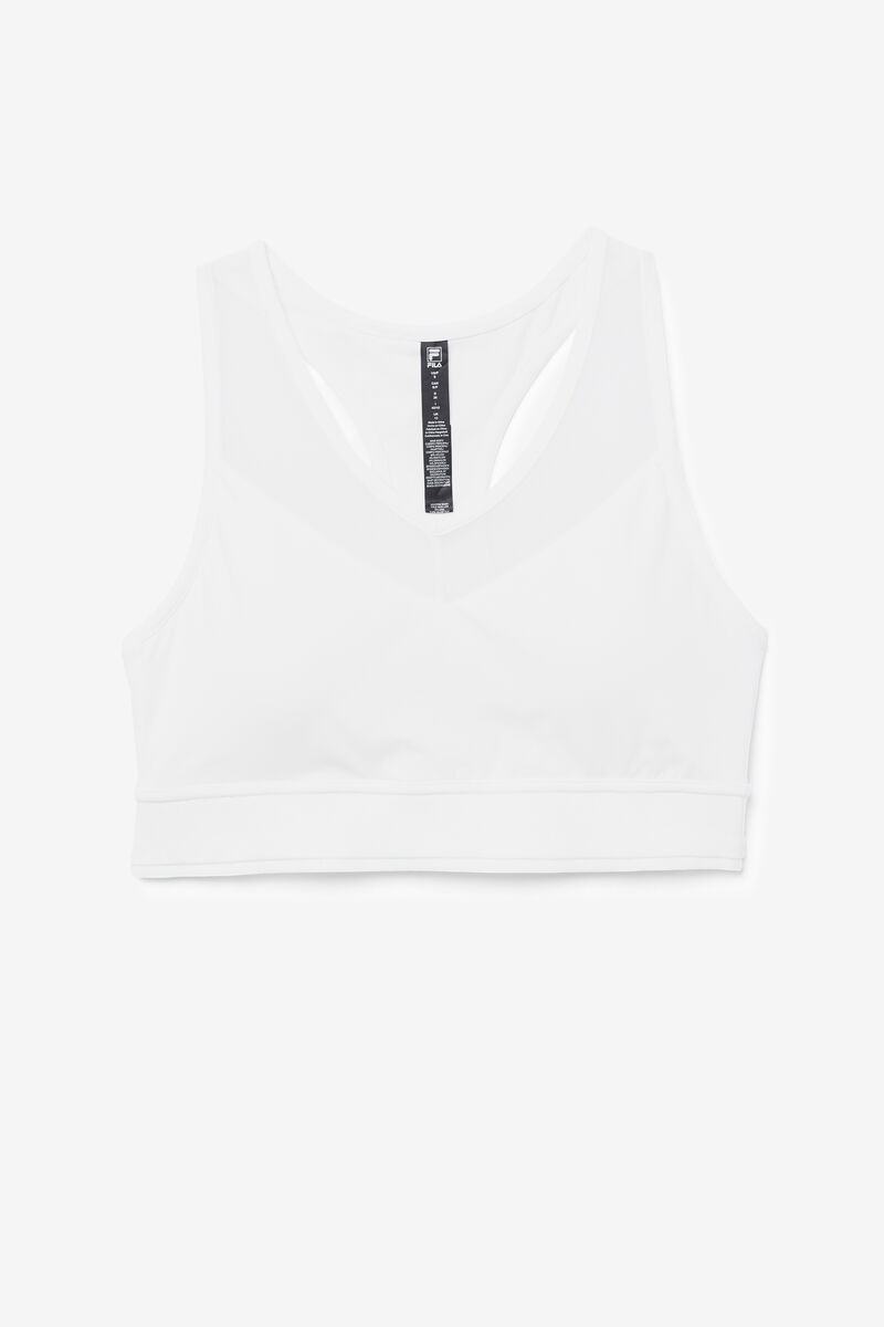 Fila Uplift Racerback Bra Top White | lpmXxFJpJPQ