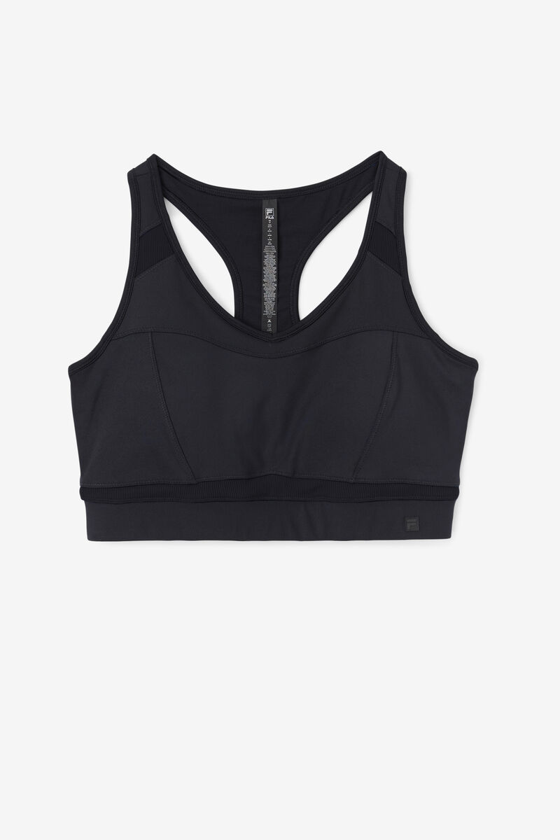 Fila Uplift Racerback Sports Bra Black | SUfRY8d556C