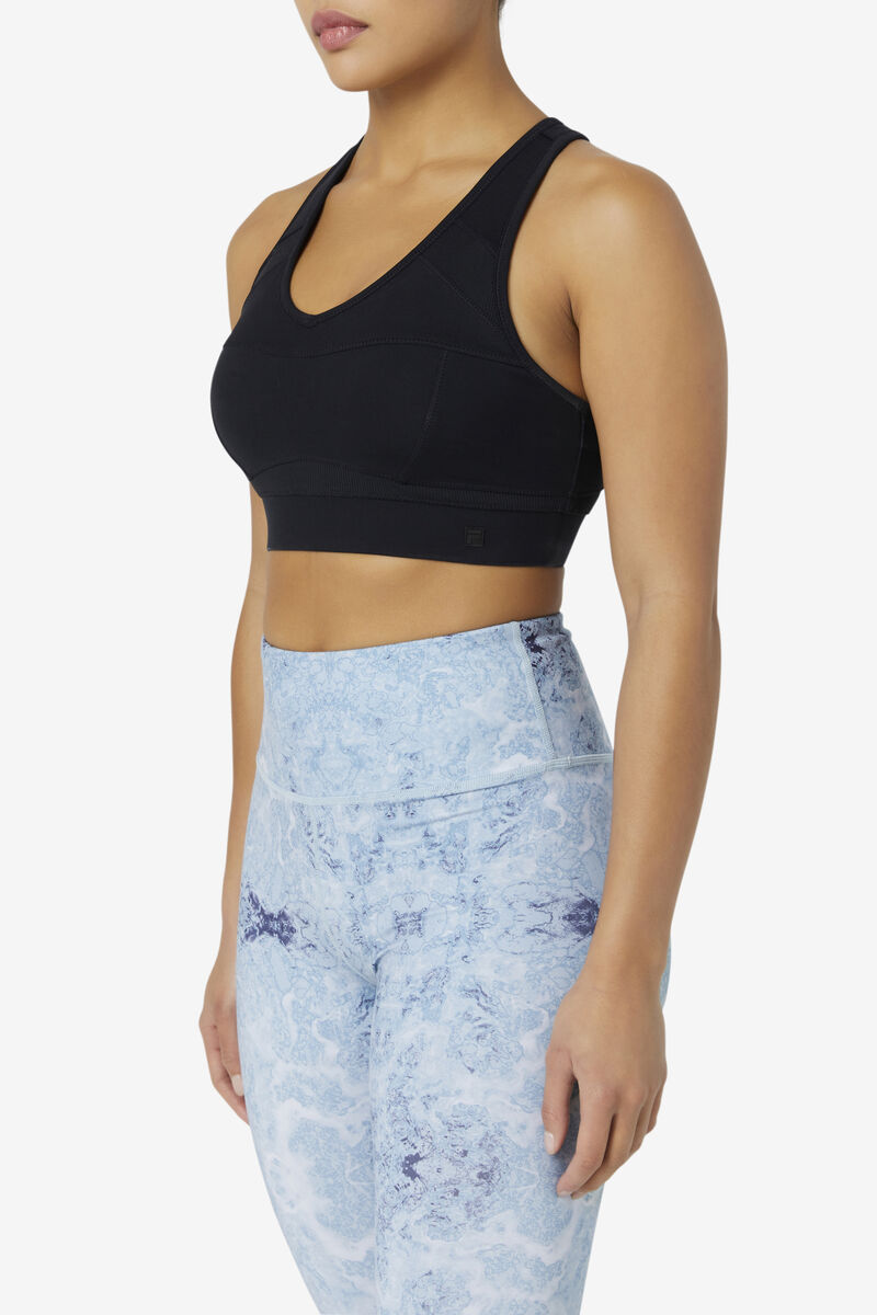 Fila Uplift Racerback Sports Bra Black | T3bUsGdGVHg