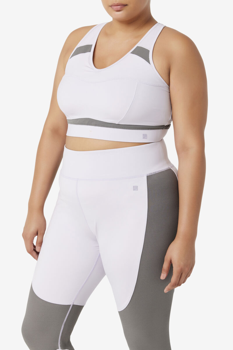 Fila Uplift Racerback Sports Bra Lavender Blue | igg9pfiWjUy