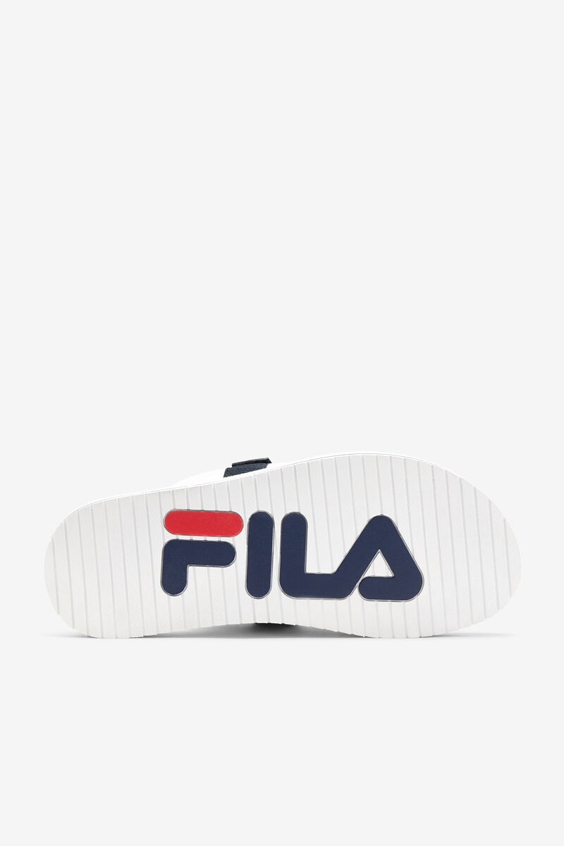 Fila Utility Silde White / Navy / Red | WrSqfe9F1hn