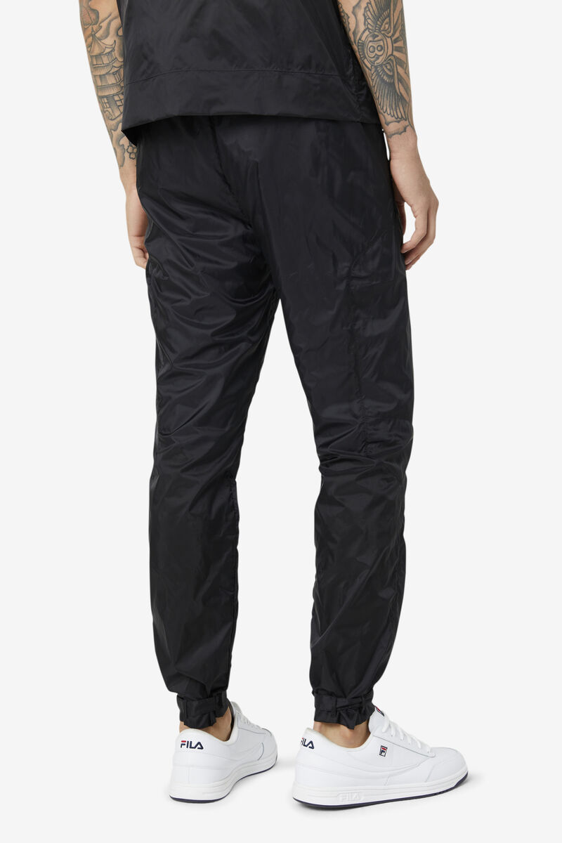 Fila Vega Wind Pant Black / White / Black | laS4TGrDTYV