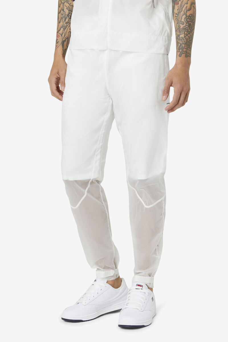 Fila Vega Wind Pant White / Black | BjTMJoCk79B