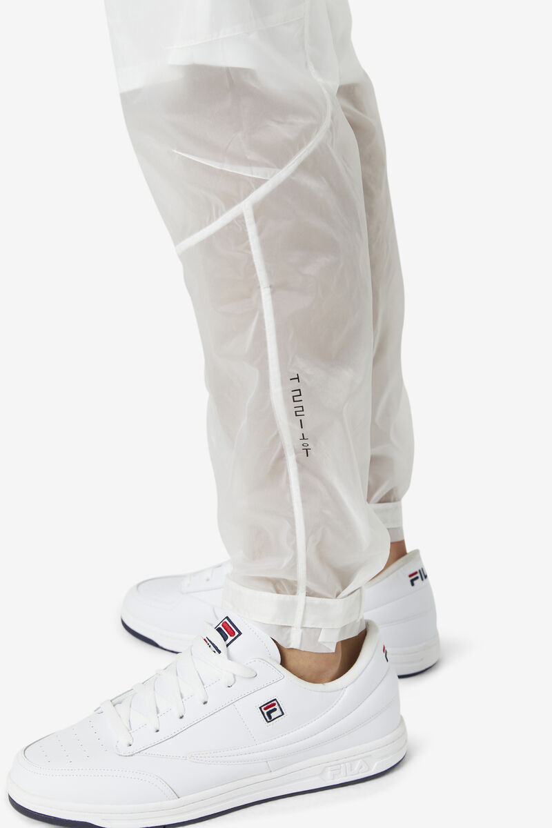 Fila Vega Wind Pant White / Black | BjTMJoCk79B