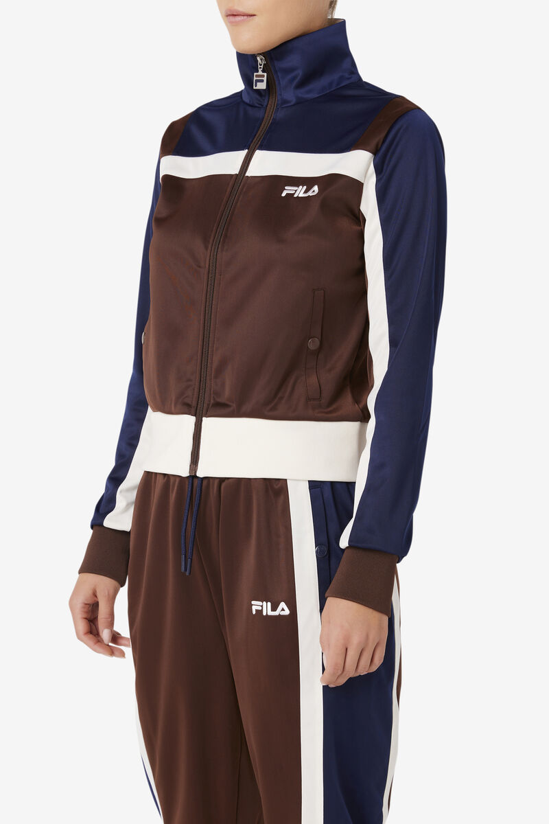 Fila Vesta Track Jacket Navy | 6OCebukOf4b