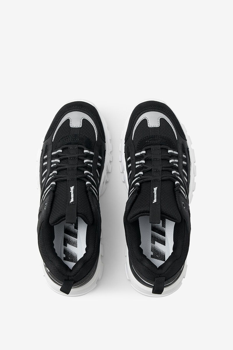 Fila Vitalize Black / White / Metal Silver | EjSuF43bavu