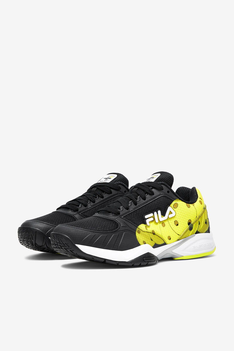 Fila Volley Zone Black / White / Yellow | wDB7PNrQjQF