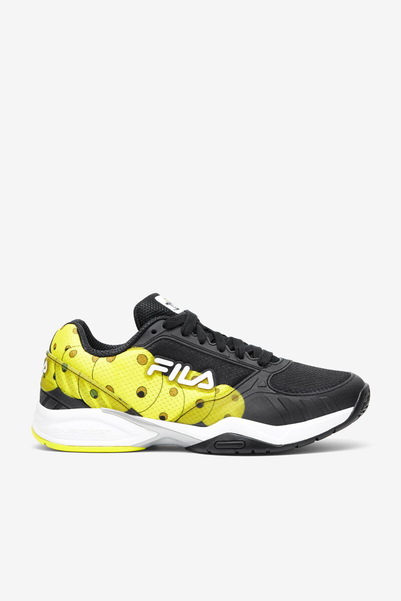 Fila Volley Zone Black / White / Yellow | wDB7PNrQjQF