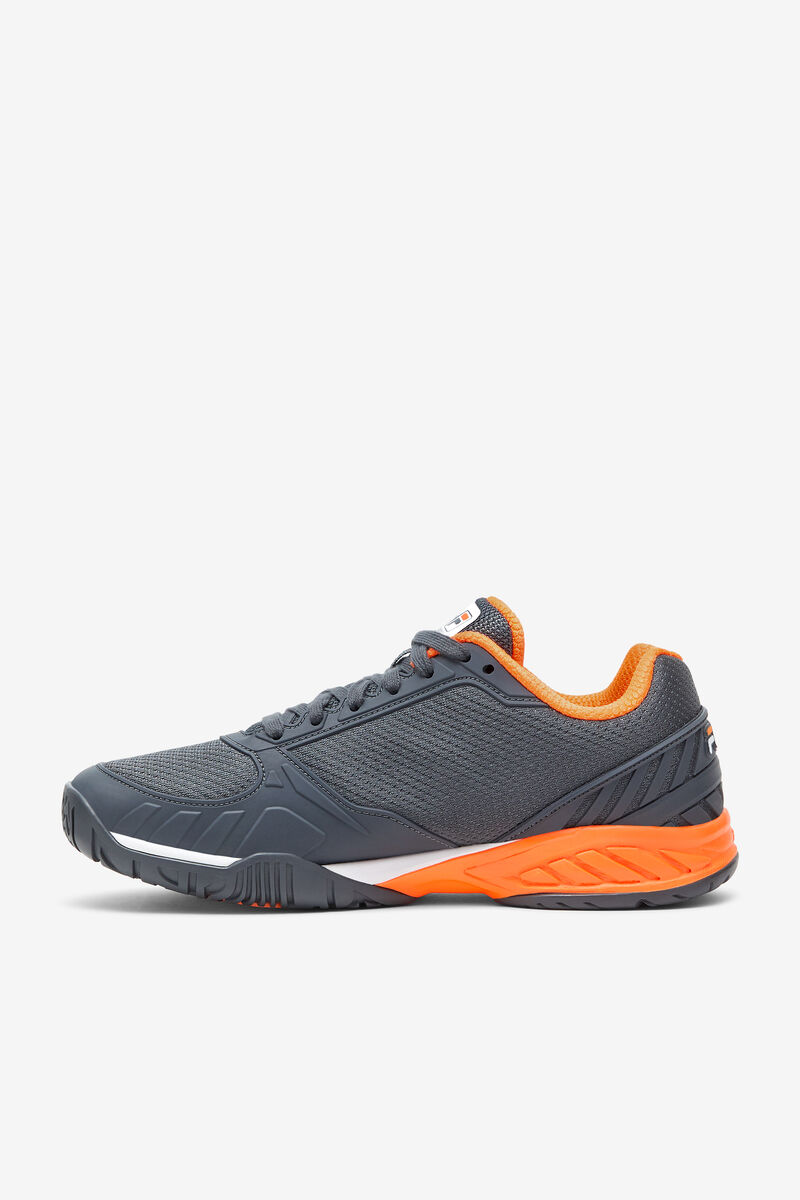 Fila Volley Zone Dark Grey / White / Orange | i7ELUGmjMIn