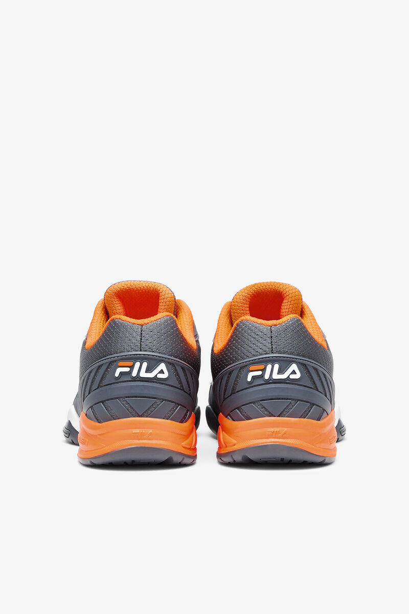 Fila Volley Zone Dark Grey / White / Orange | i7ELUGmjMIn